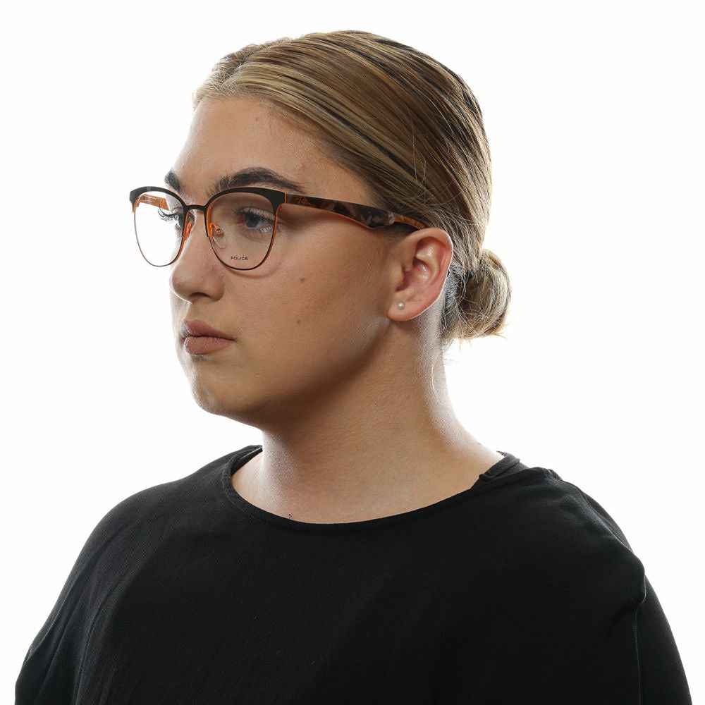 Police Brown Plastic Glasses (Frames)