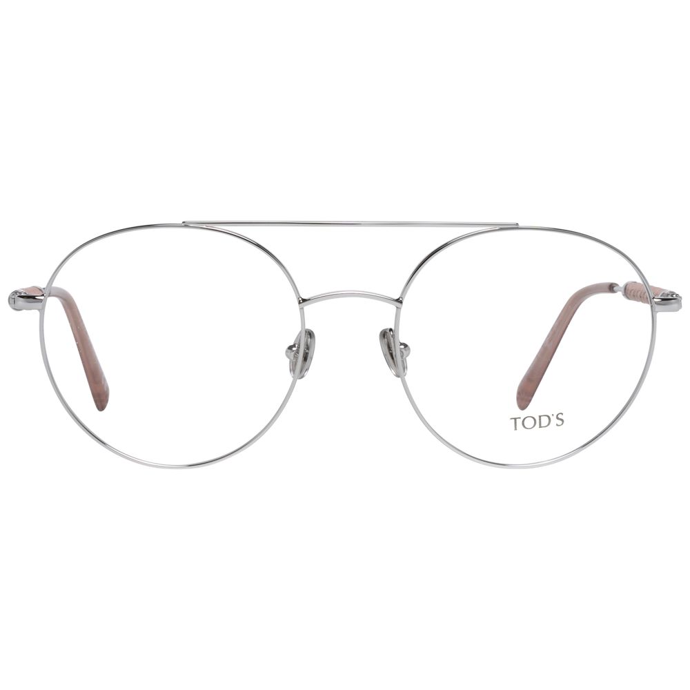 Pièce de créateur Tod's argentée en cuir