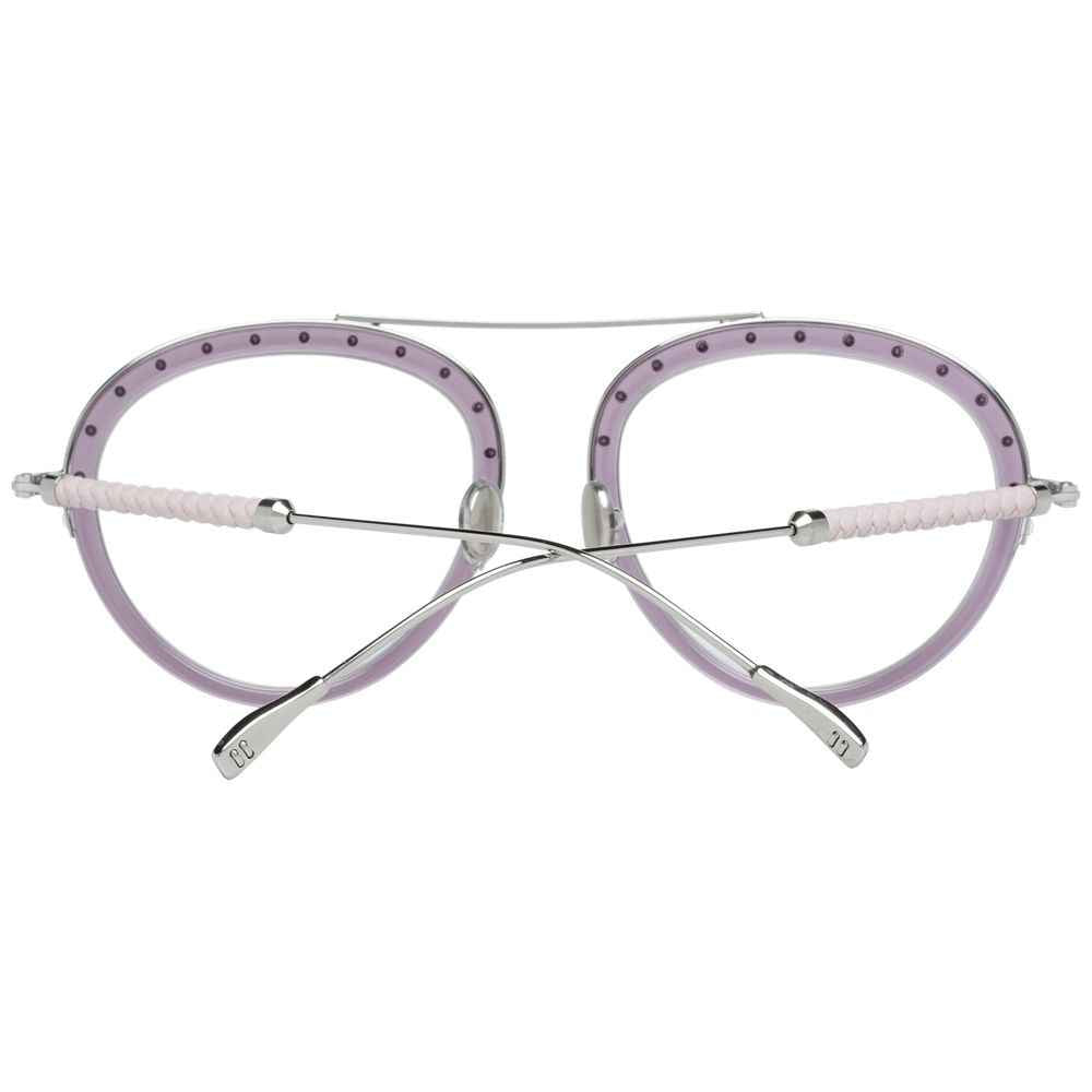 Tod's Purple Metal & Leather Glasses (Frames)