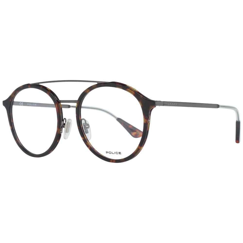 Police Brown Metal & Plastic Glasses (Frames)