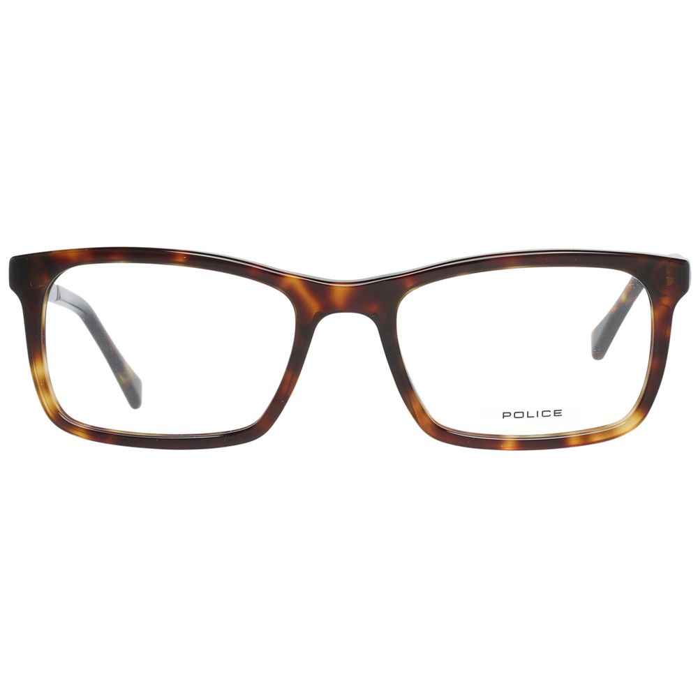 Police Brown Plastic Glasses (Frames)
