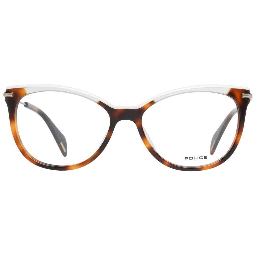 Police Brown Metal & Plastic Glasses (Frames)