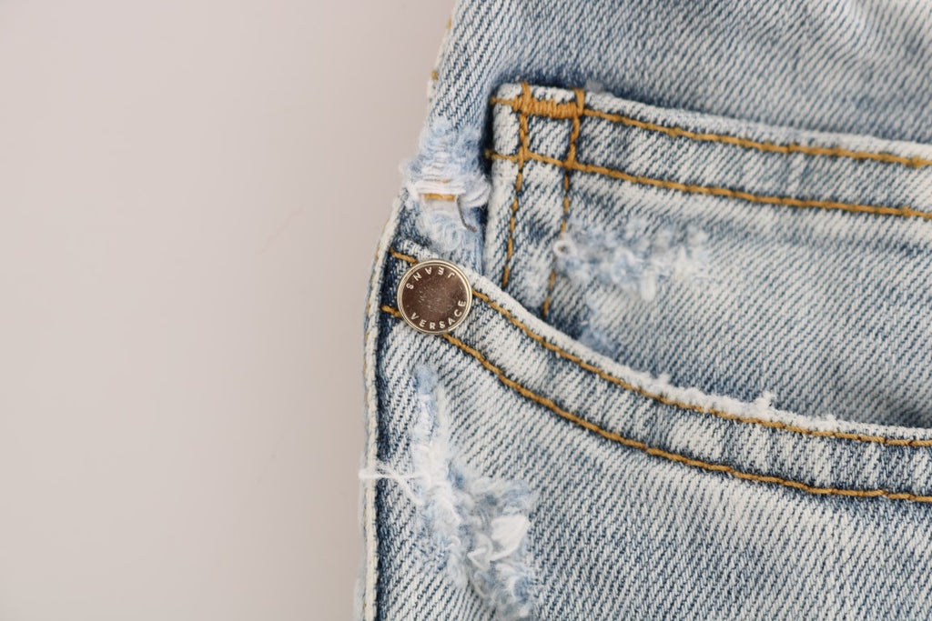 Jean coupe slim Versace Jeans bleu (stretch)