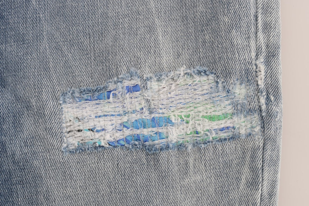Jean coupe slim Versace Jeans bleu (stretch)
