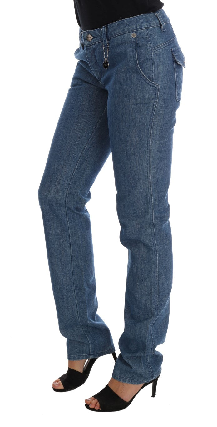 Jean Costume National bleu en coton