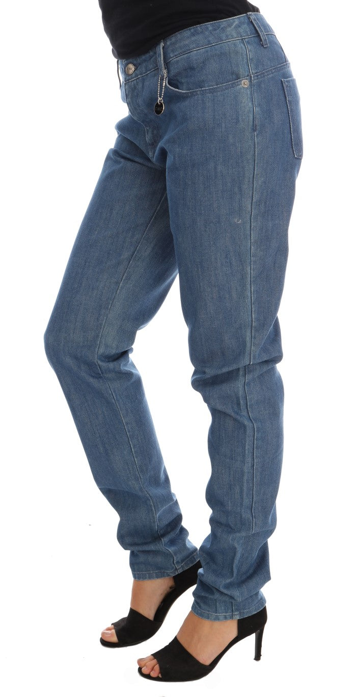 Jean Costume National bleu en coton