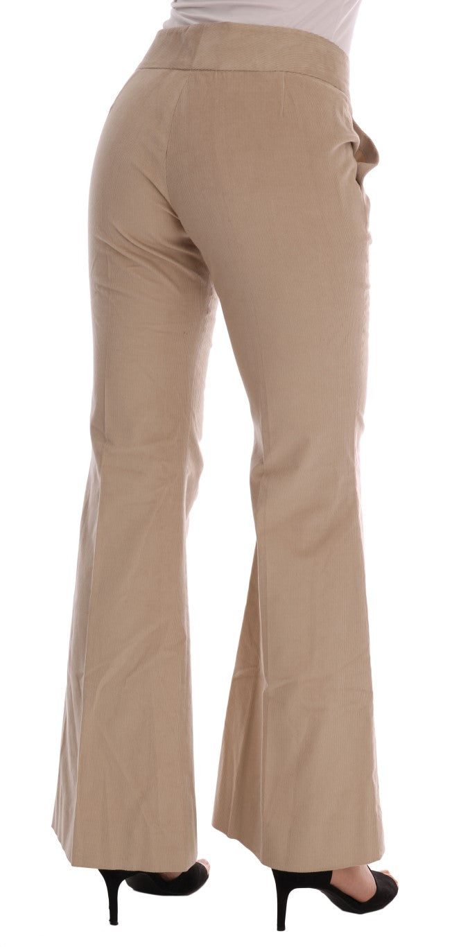 Pantalon Ermanno Scervino beige en coton