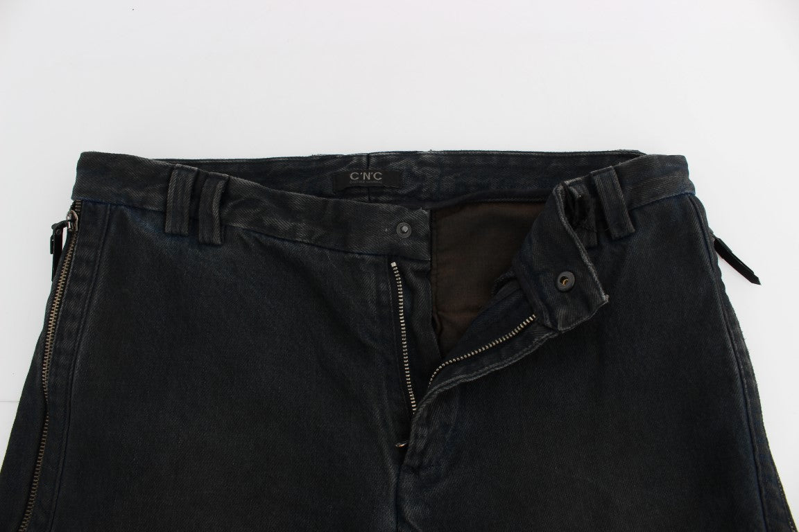 Jean Costume National bleu en coton