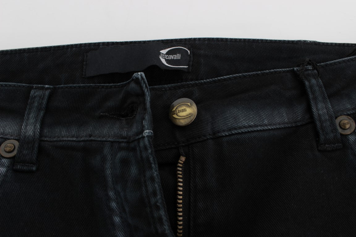 Jean Cavalli bleu en coton (stretch)