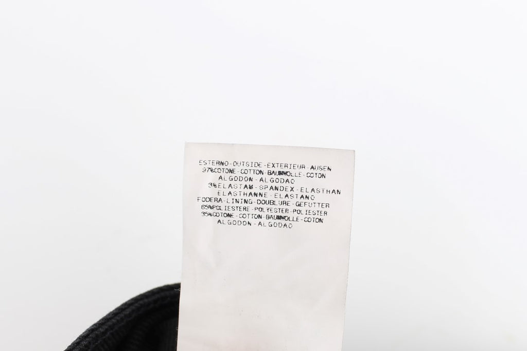 Jean Cavalli noir en coton (coupe skinny, stretch)