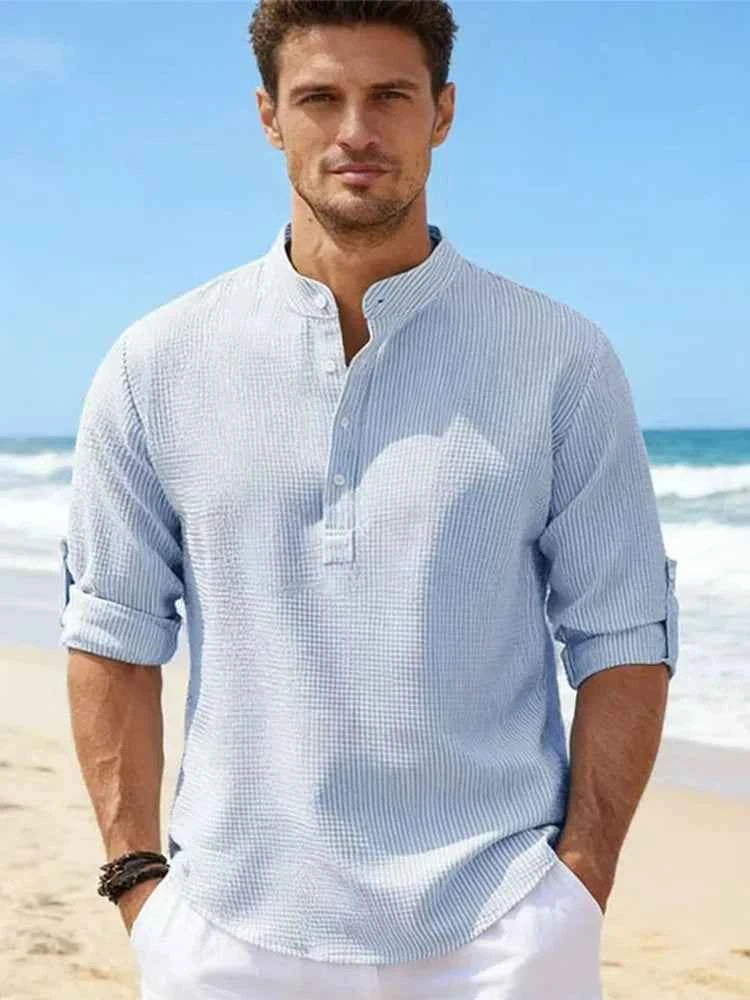 Polo manches longues homme