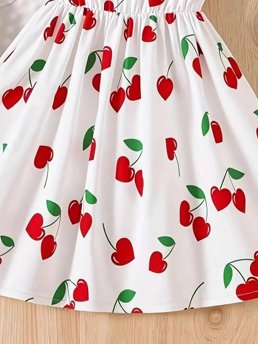 Robe estivale sans manches imprimé fleurs de cerisier