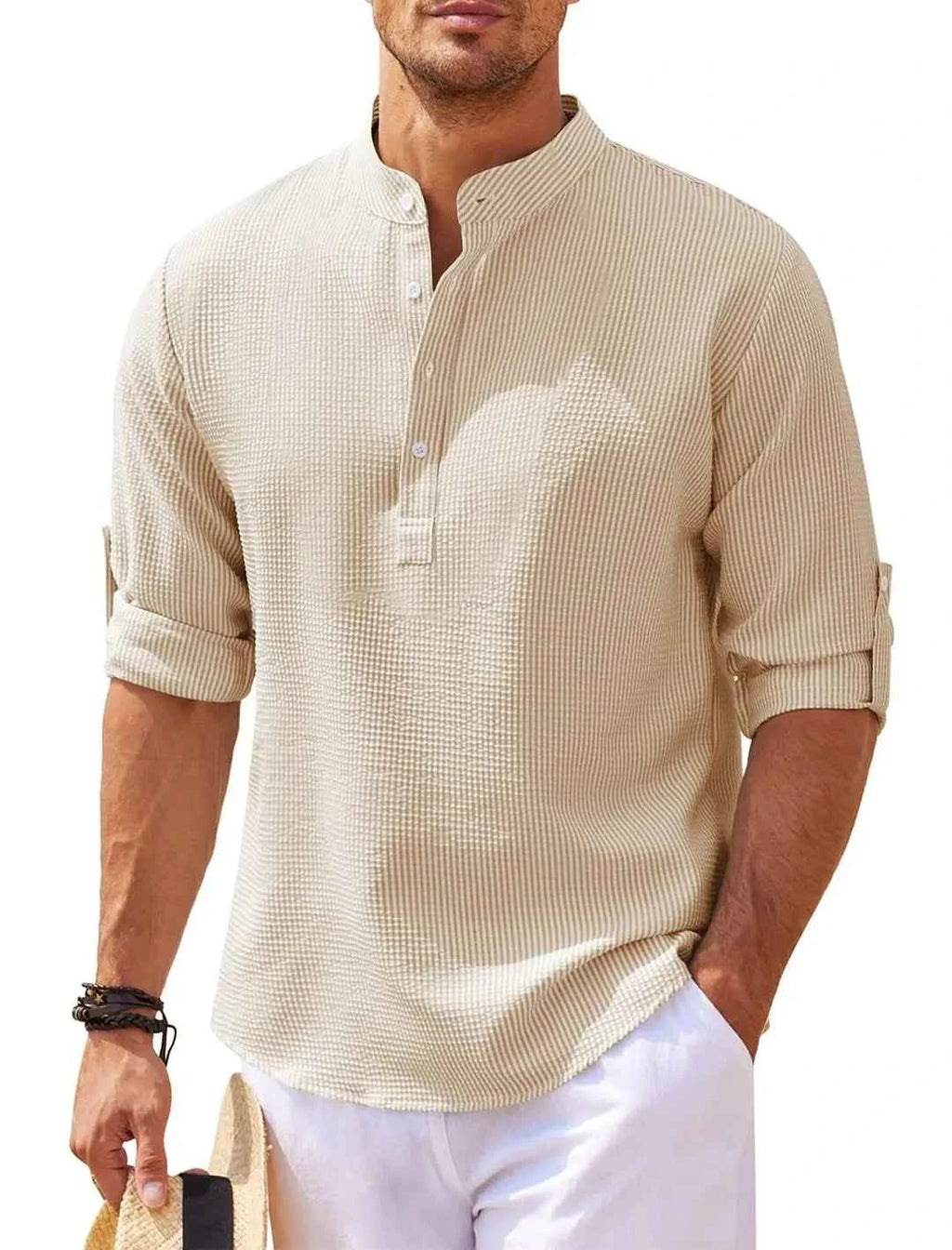 Polo manches longues homme