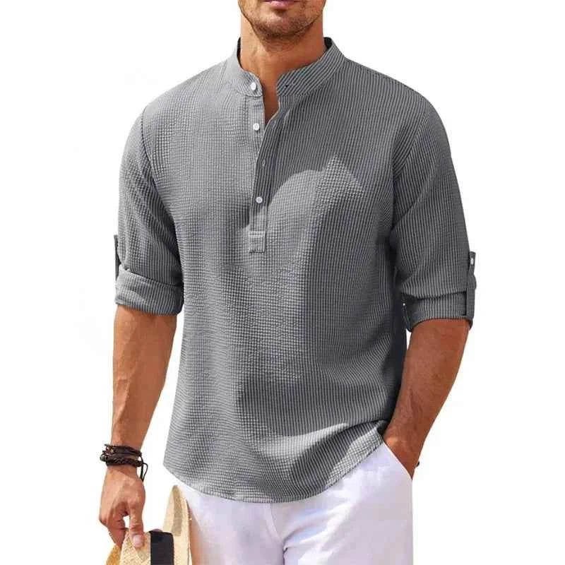Polo manches longues homme
